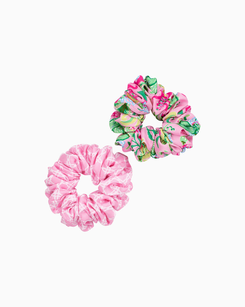 Scrunchie Set  Via Amore/Conch Shell Pink