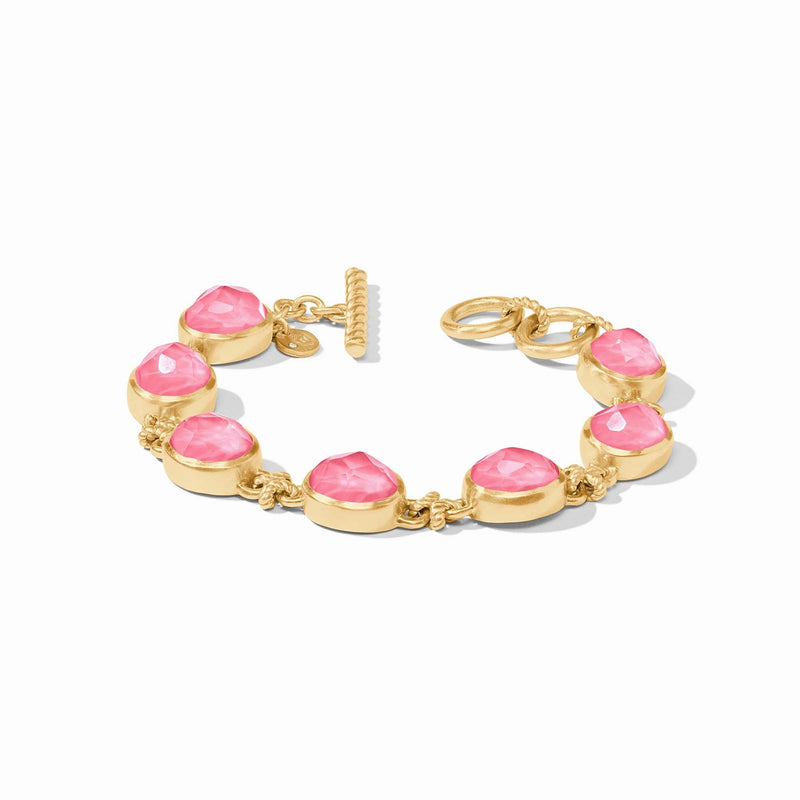 JV Nassau Demi Peony Pink Bracelet