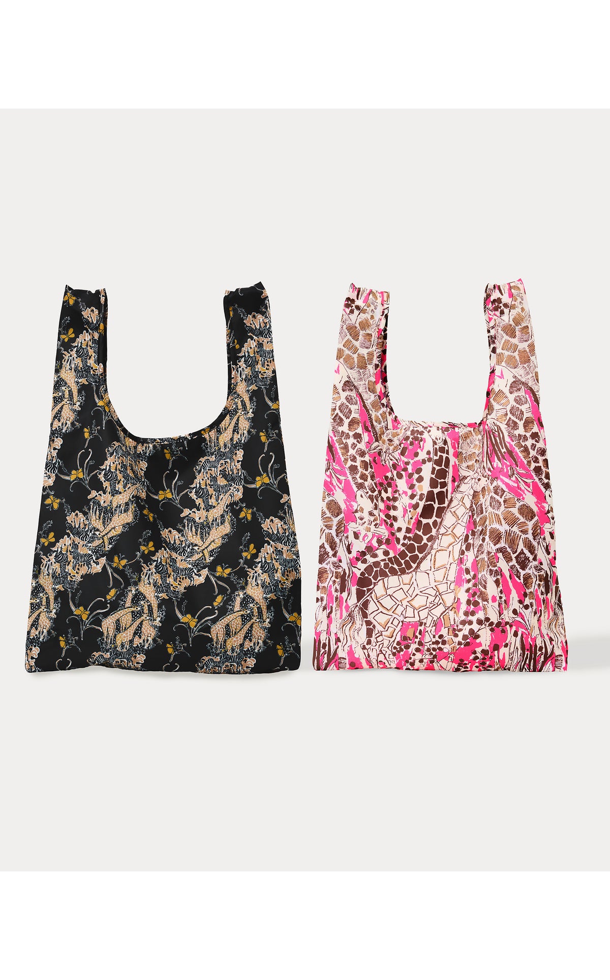 GWP SET OF 2 REUSABLE BAG IN SKETCHING ON SAFARI