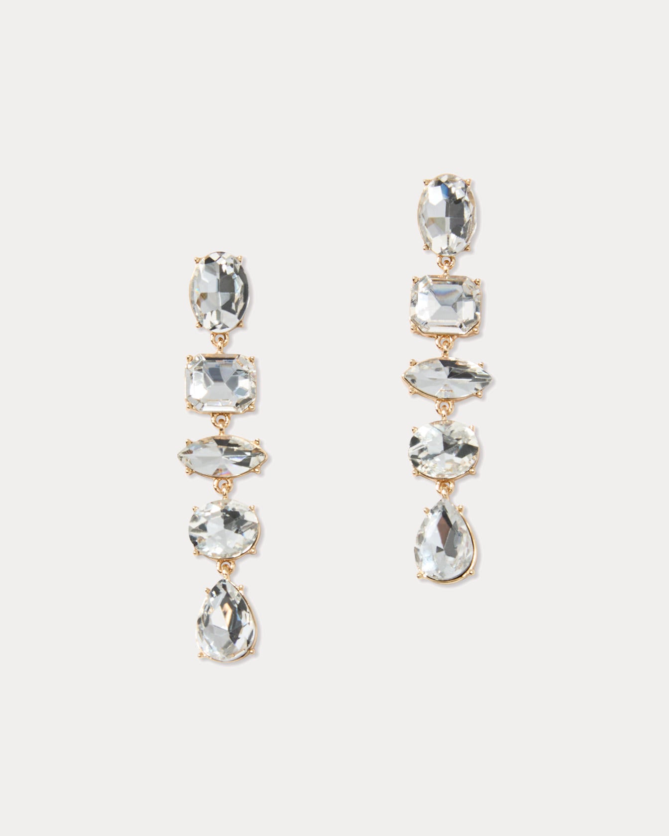 Paradise Earrings Clear