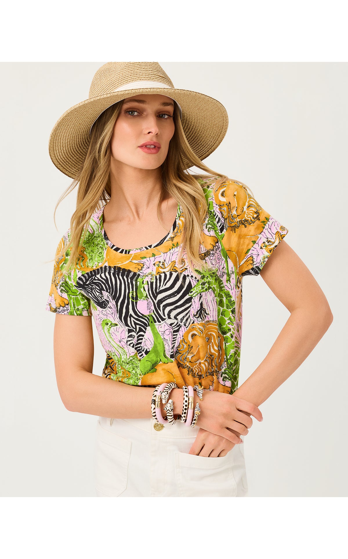 ETTA SCOOP-NECK IN LILLYS ZOO
