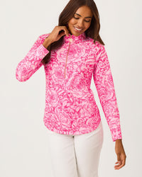 UPF 50+ SKIPPER POPOVER IN A ROSE BY ANY OTHER NAME
