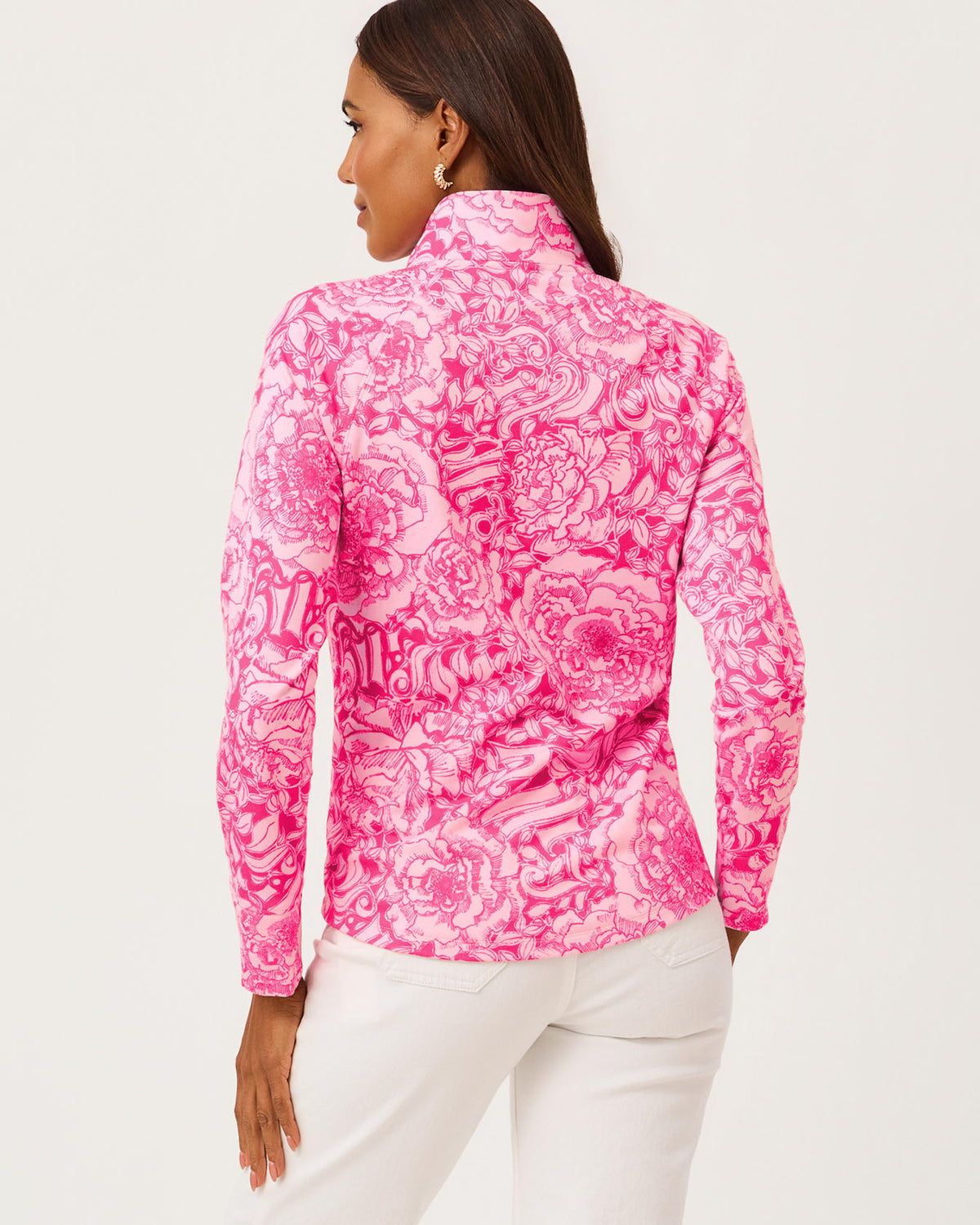 UPF 50+ SKIPPER POPOVER IN A ROSE BY ANY OTHER NAME