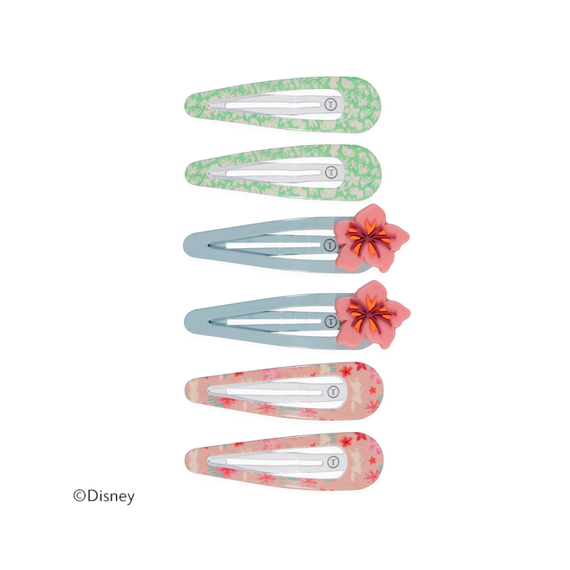 TELETIES - Moana Snap Clip (6Ct)