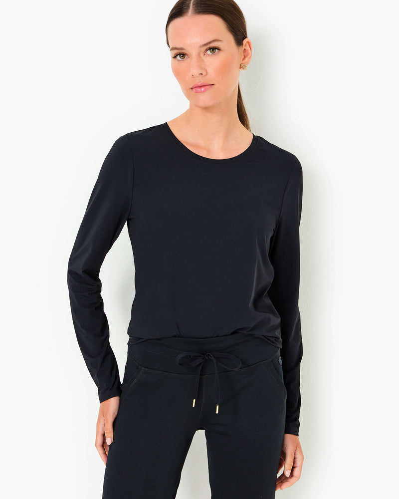 Westley Long Sleeve Top Black