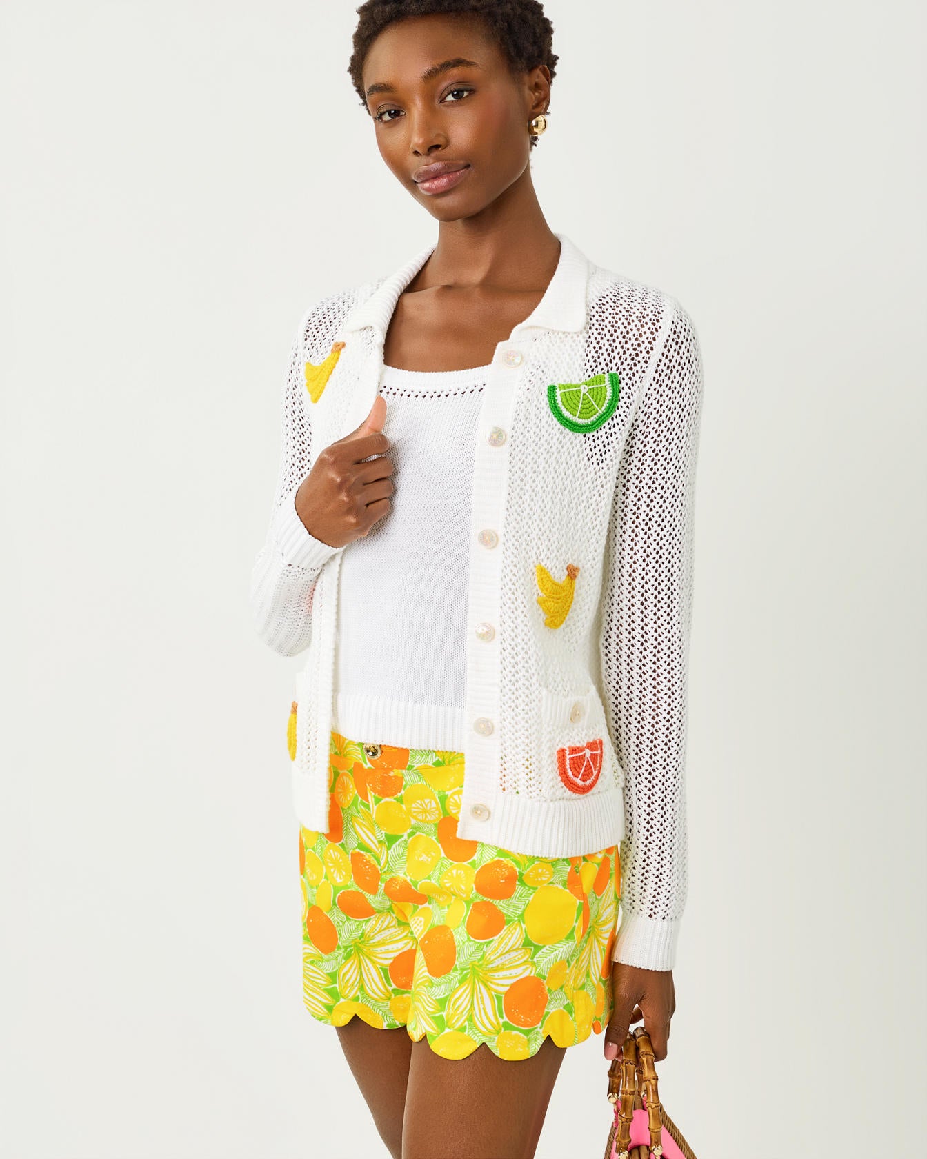Buttercup Mid-Rise Short In Zesty