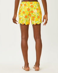Buttercup Mid-Rise Short In Zesty