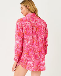 Kwitney Long-Sleeve Cover Up In Jims Stuff Engineered Coverup