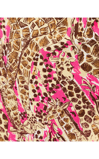 JUSTINE HALF ZIP UPF 50+ IN LIL SKETCHING ON SAFARI