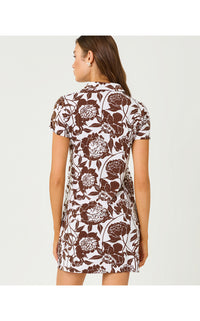 Dune Upf 50+ Short Sleeve Dress In Marni