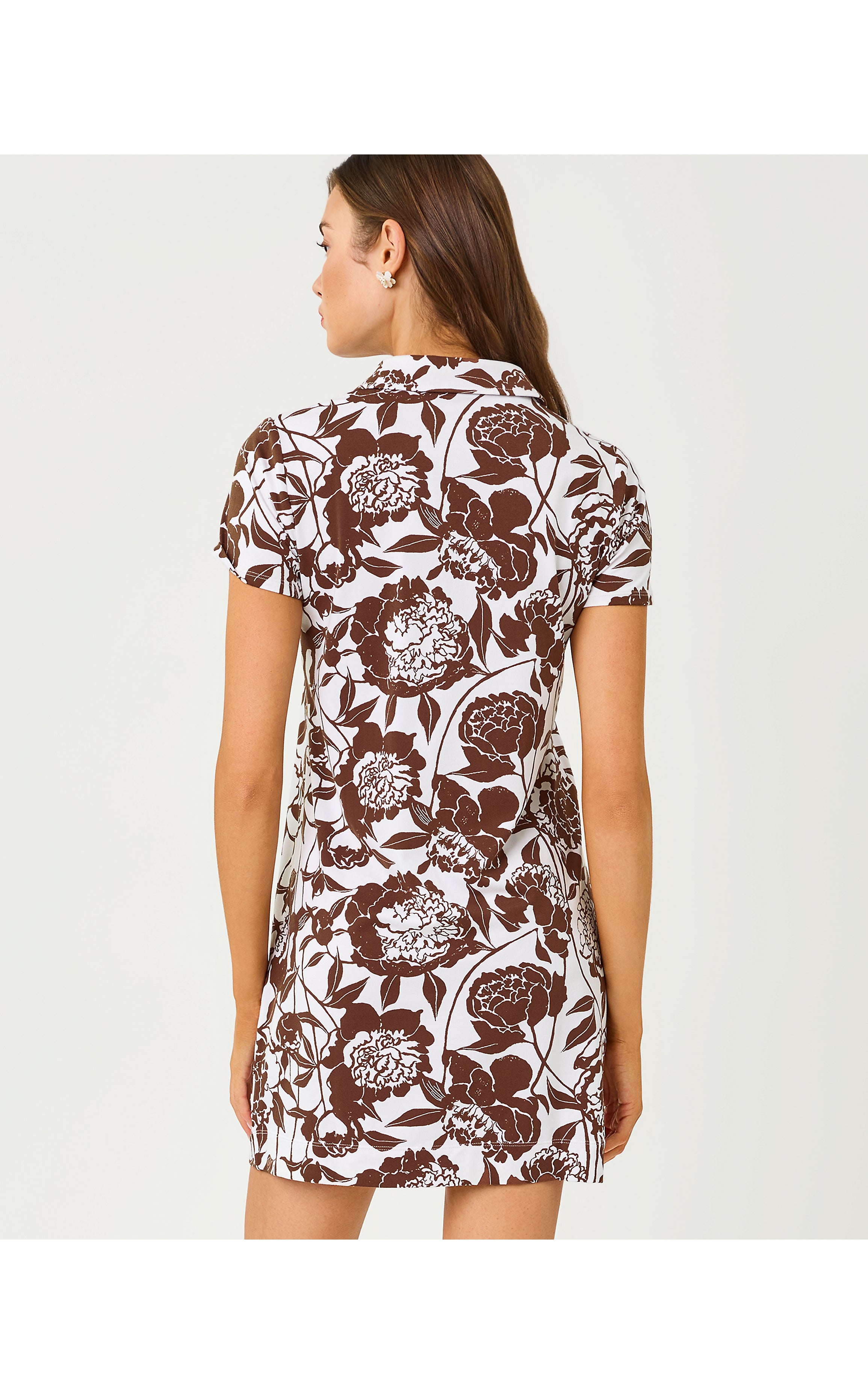 Dune Upf 50+ Short Sleeve Dress In Marni