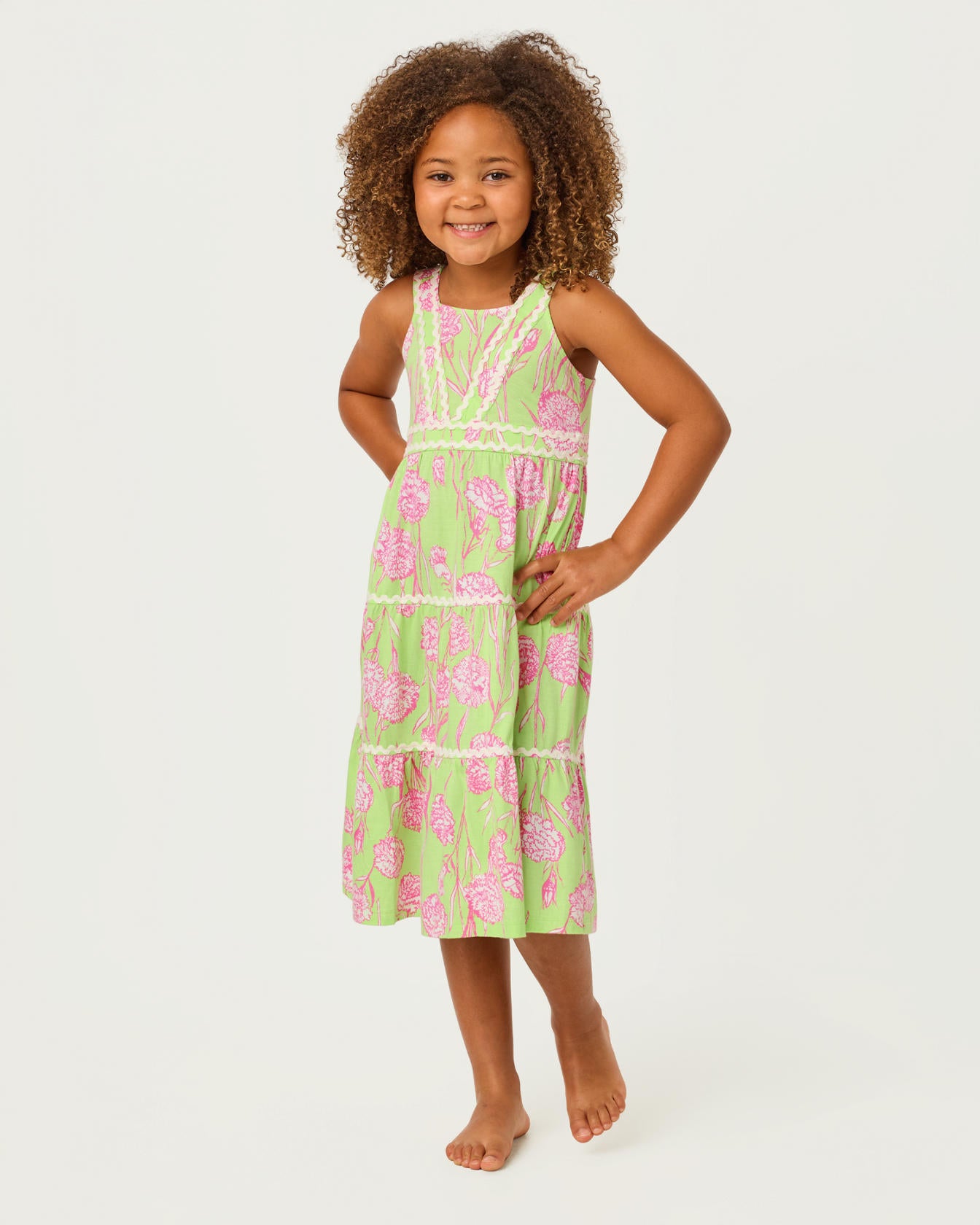 Mini Pollie Midi Dress Pistachio Macaron Alina