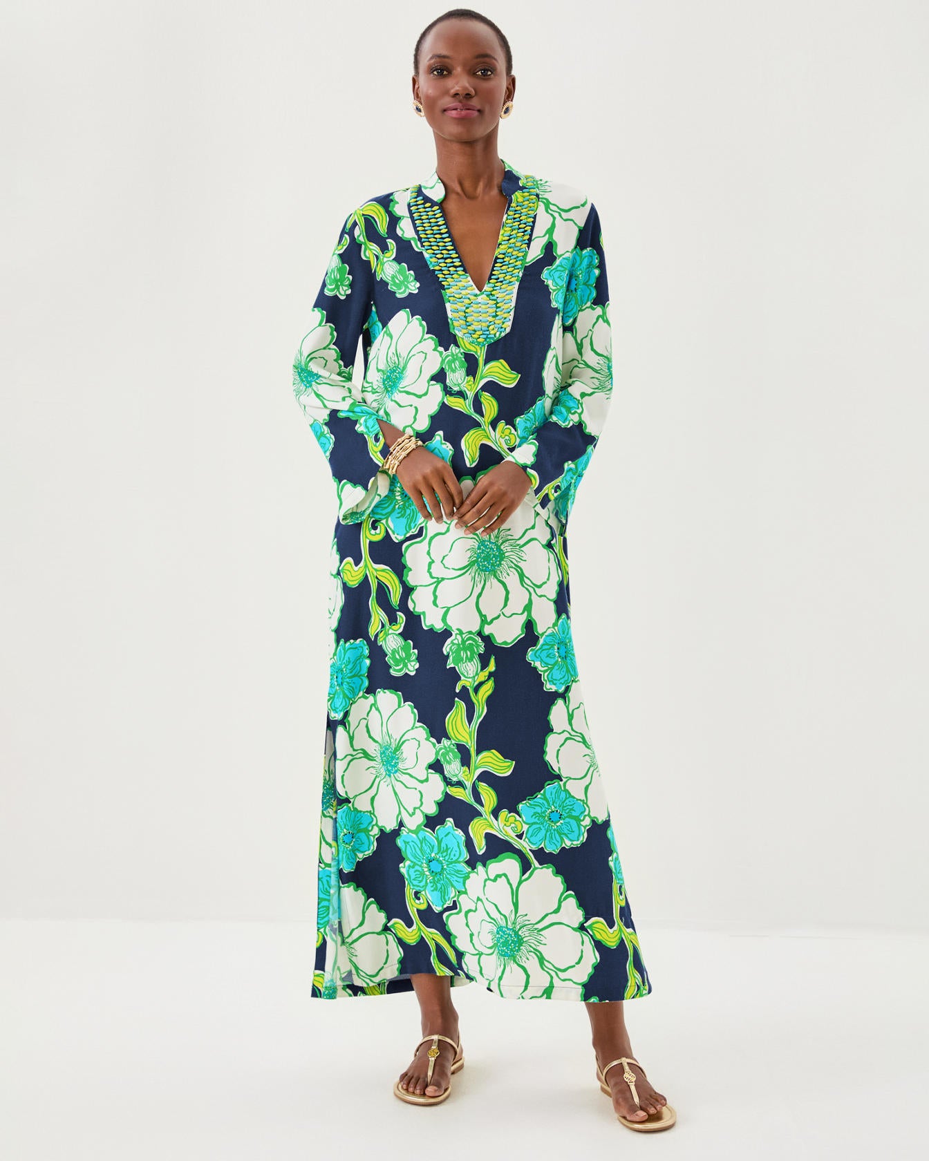 IRELLA MAXI CAFTAN DRESS