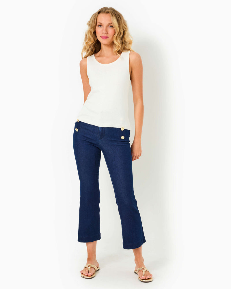 Parrish Denim Crop Flare