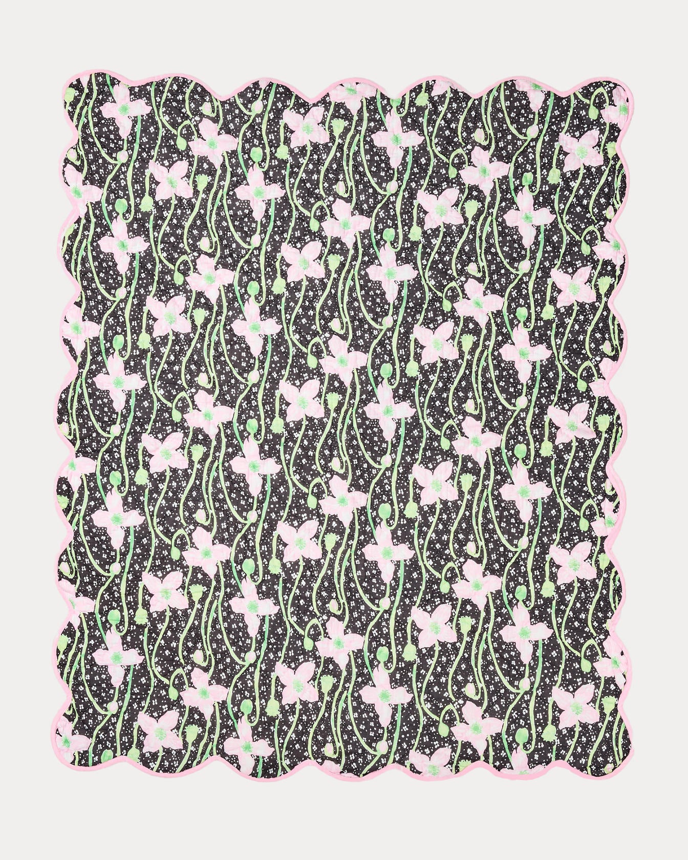 REVERSIBLE COTTON THROW