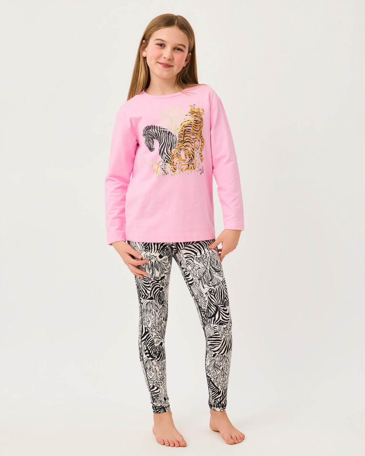 MINI BALLAD SWEATSHIRT IN LILLYS ZOO CHILDRENS GRAPHIC