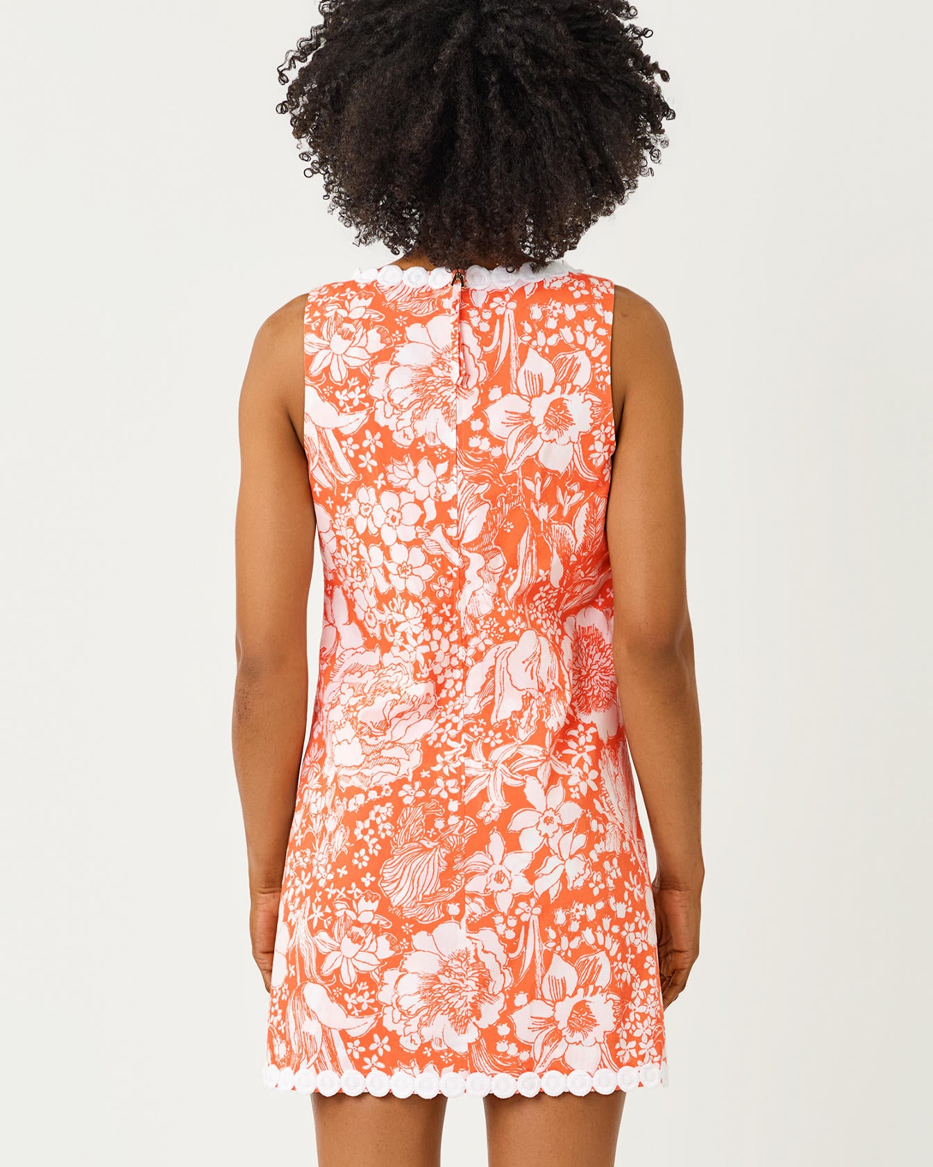 Romey Shift Romper In Budding Romance