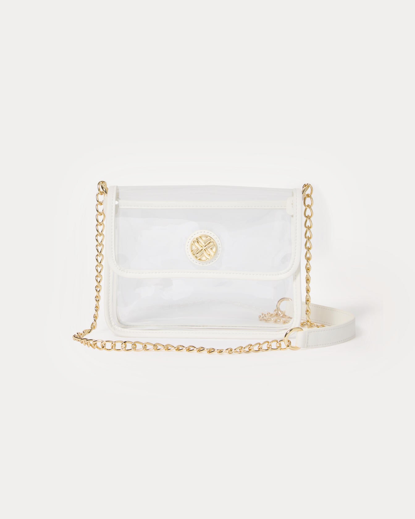 AMBERLIE CLEAR CROSSBODY BAG