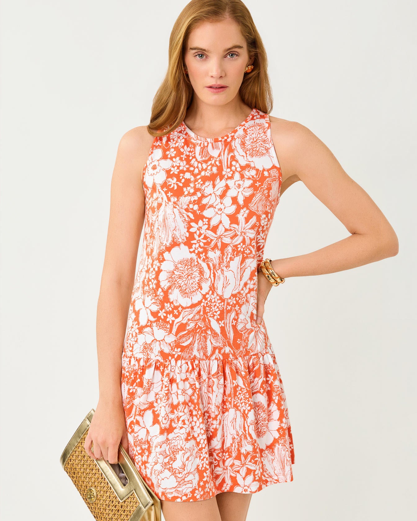 Dixi Dress In Budding Romance
