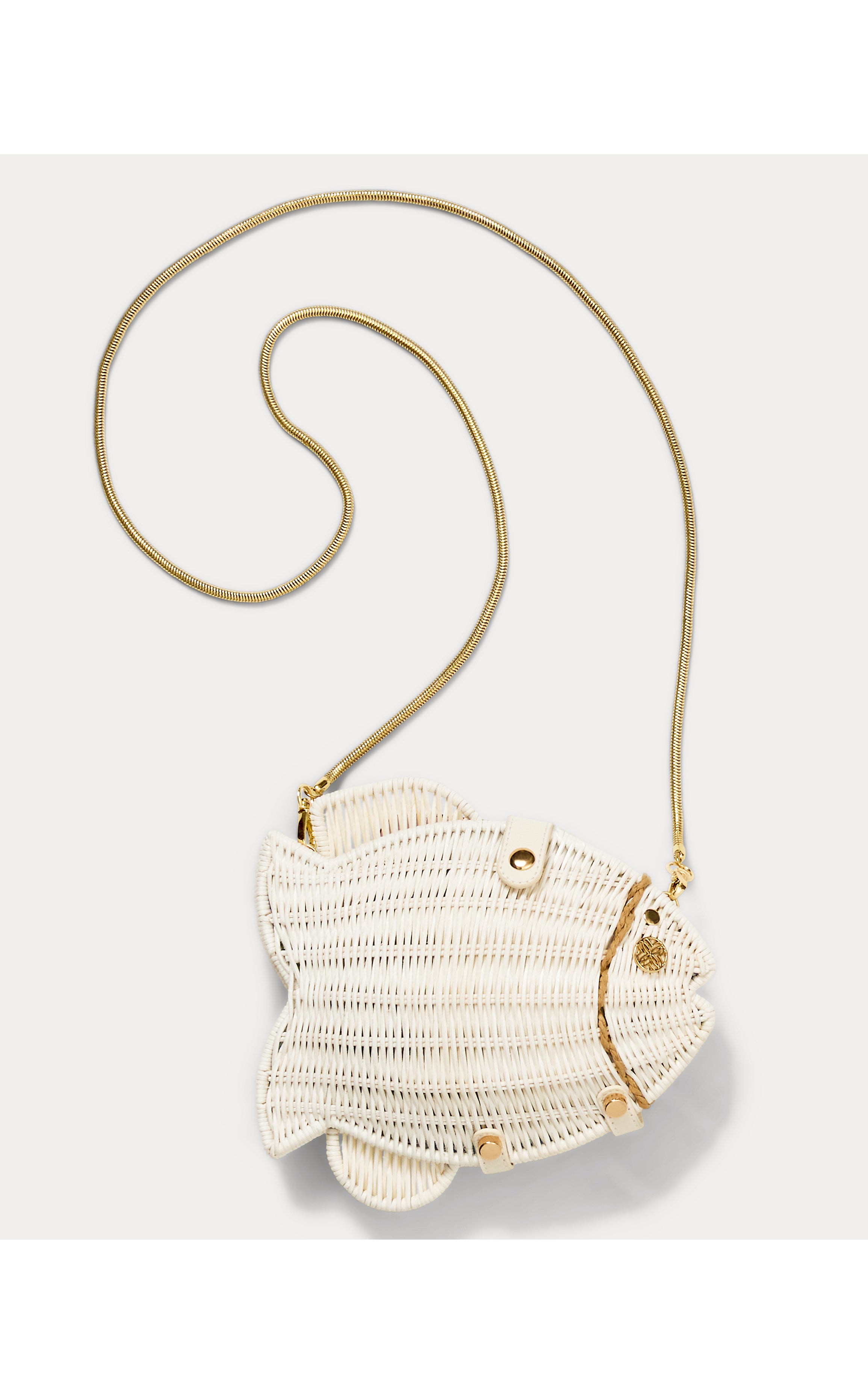 Gwp Fish Crossbody In Resort White