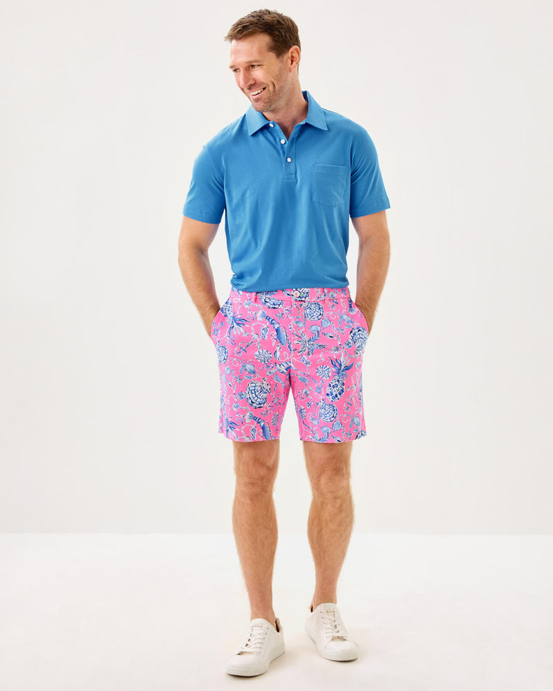 MENS STUFF VOLK STRETCH SHORT ROUSSEAU PINK