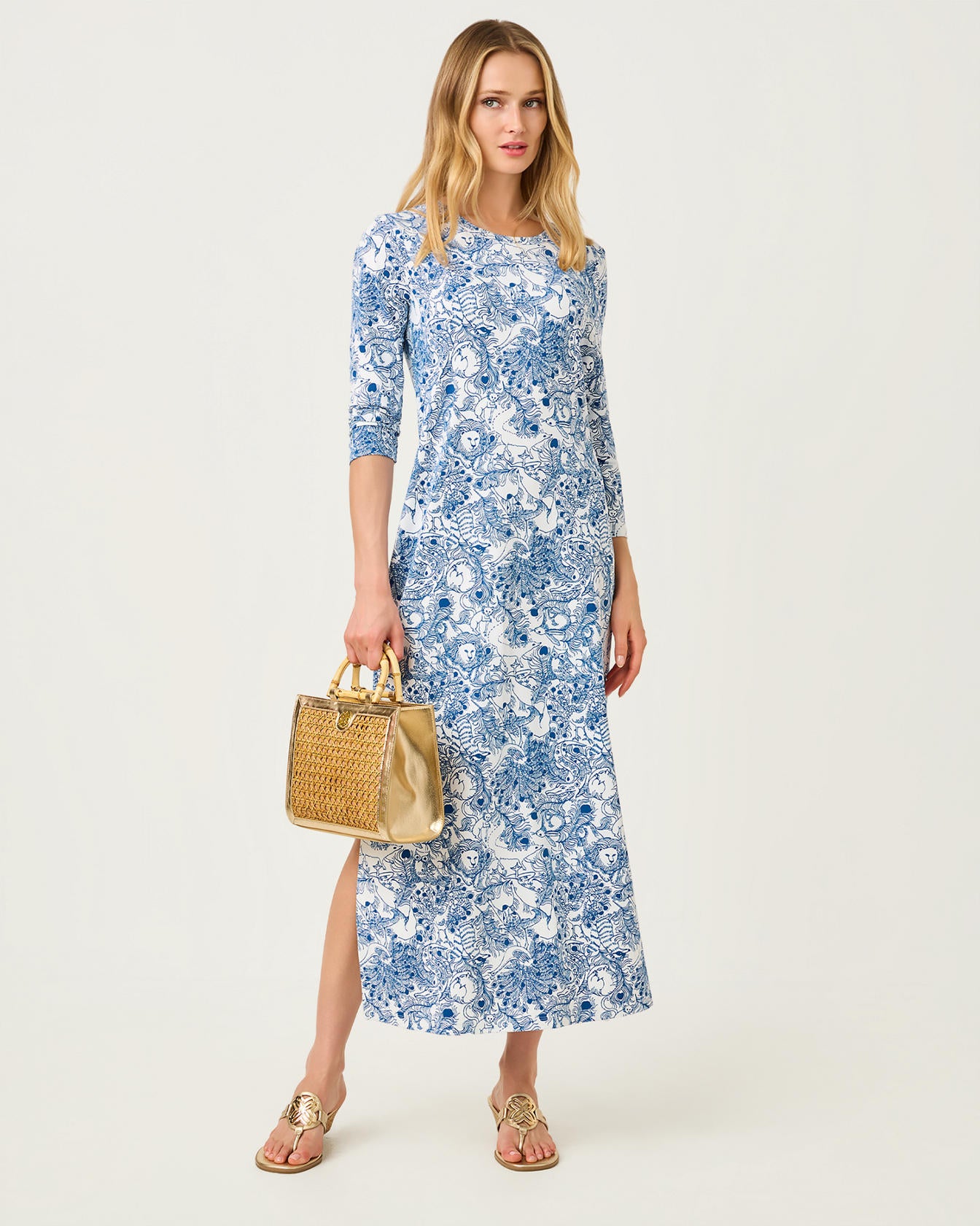 Deena UPF 50+ Dress Starlight Navy Zoology