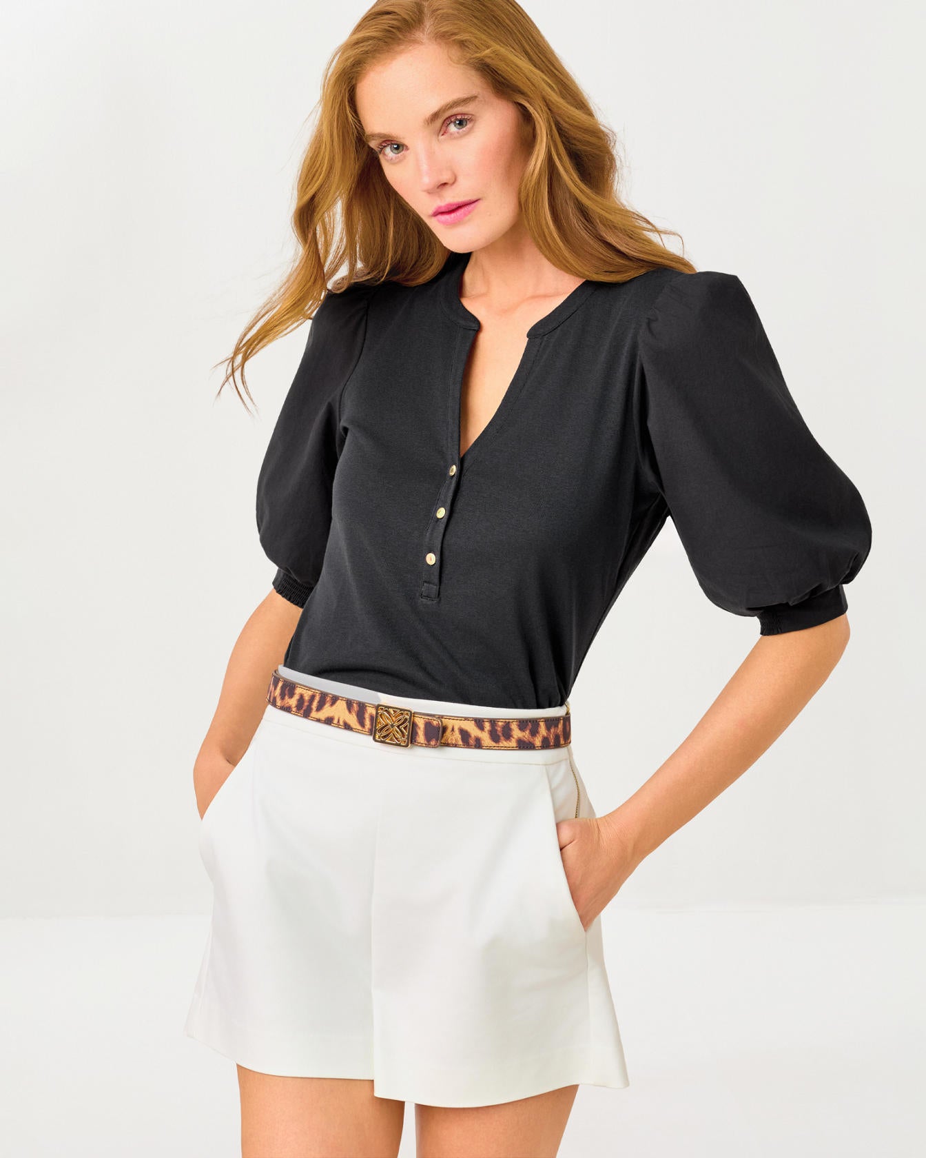 RONSON KNIT TOP NOIR