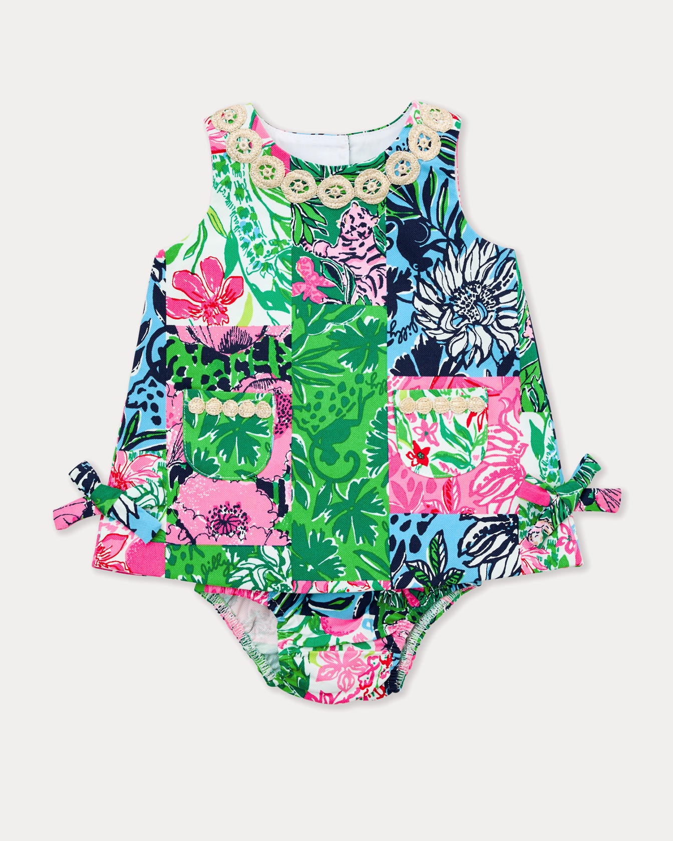 Baby Lilly Shift Multi Party Punch Patch