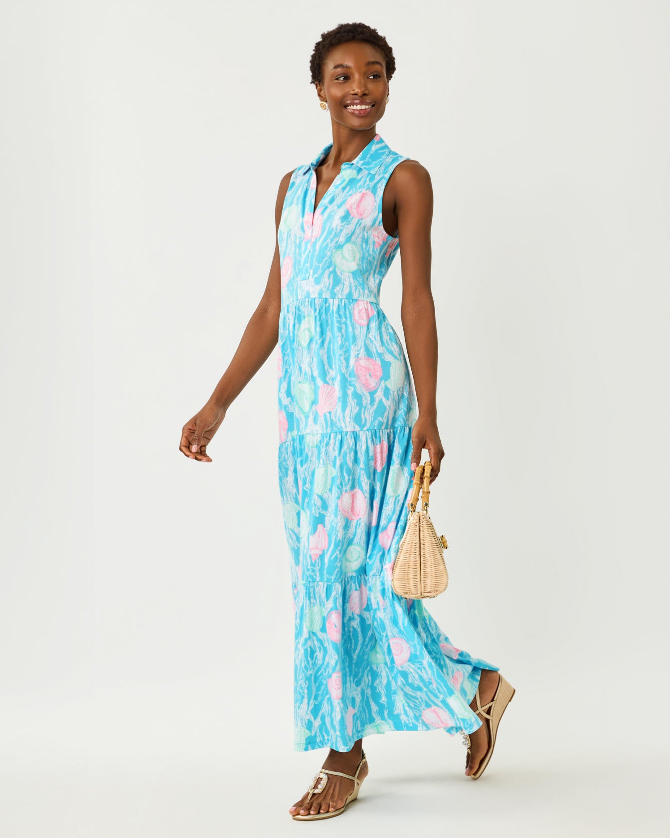 Riegan Maxi Dress In Shelden