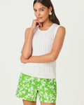 Sarissa Stretch Short Crocodile Green Liza