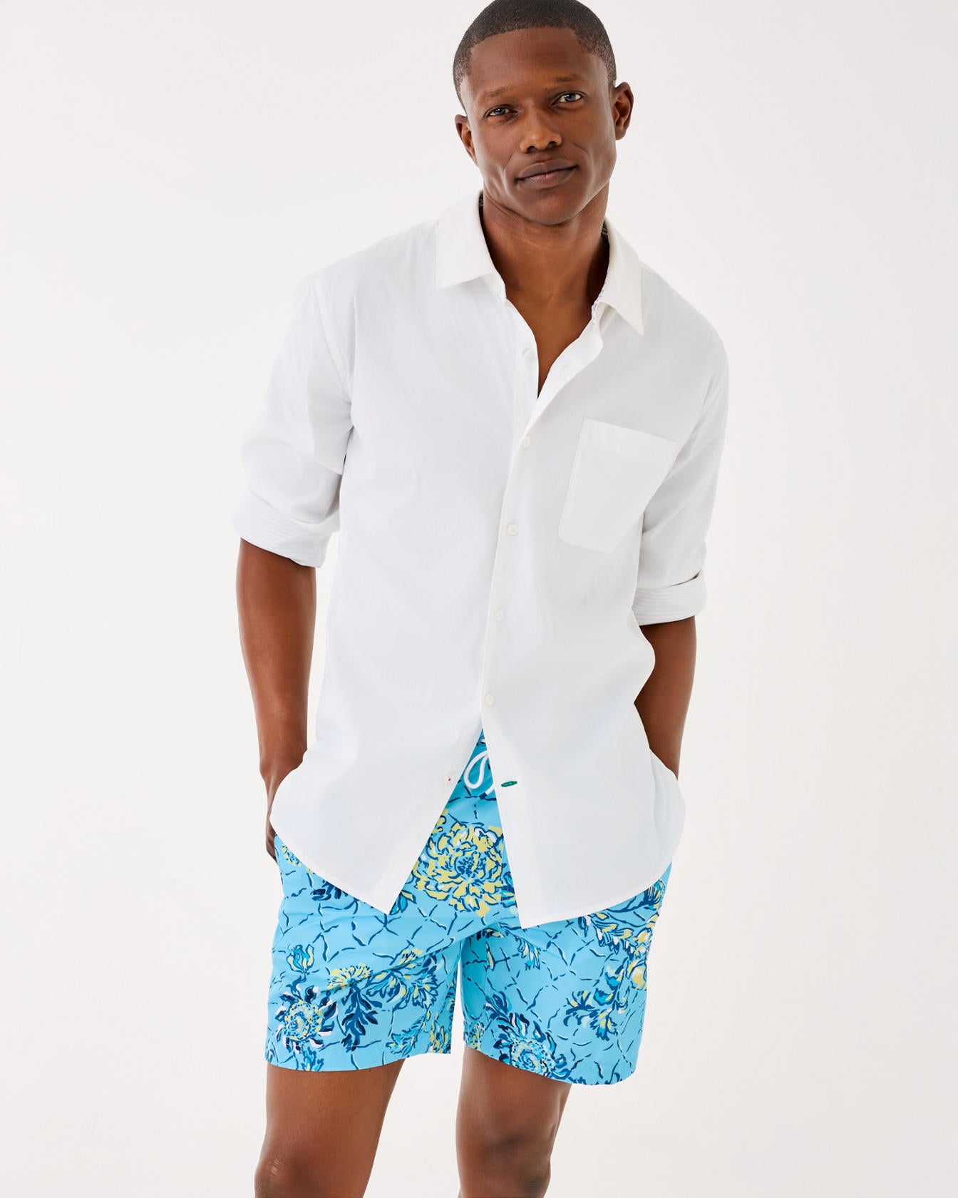 Mens Stuff Del Lago Swim Bellevue Blue Breakers Beach