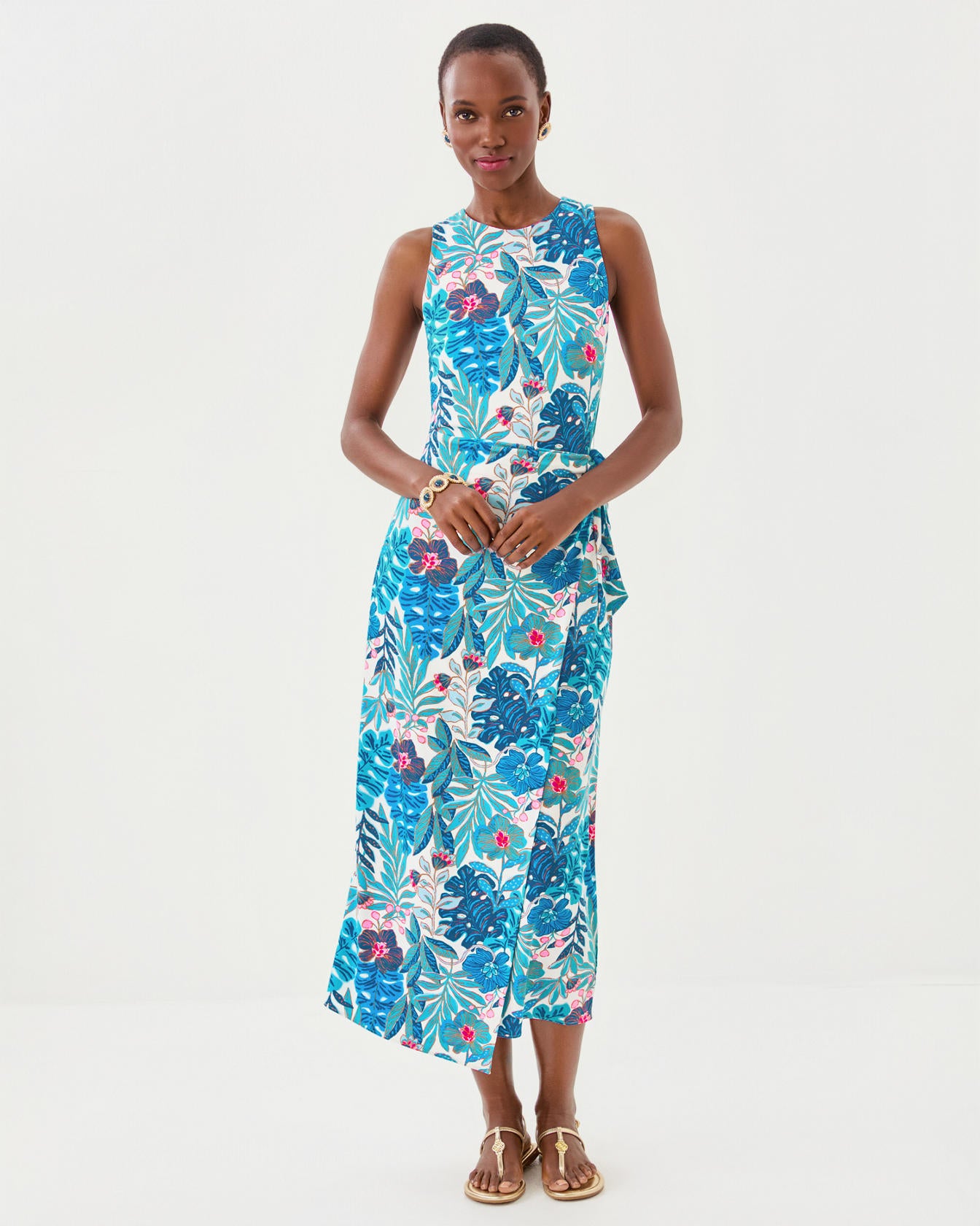ESTELA MIDI DRESS PRINT
