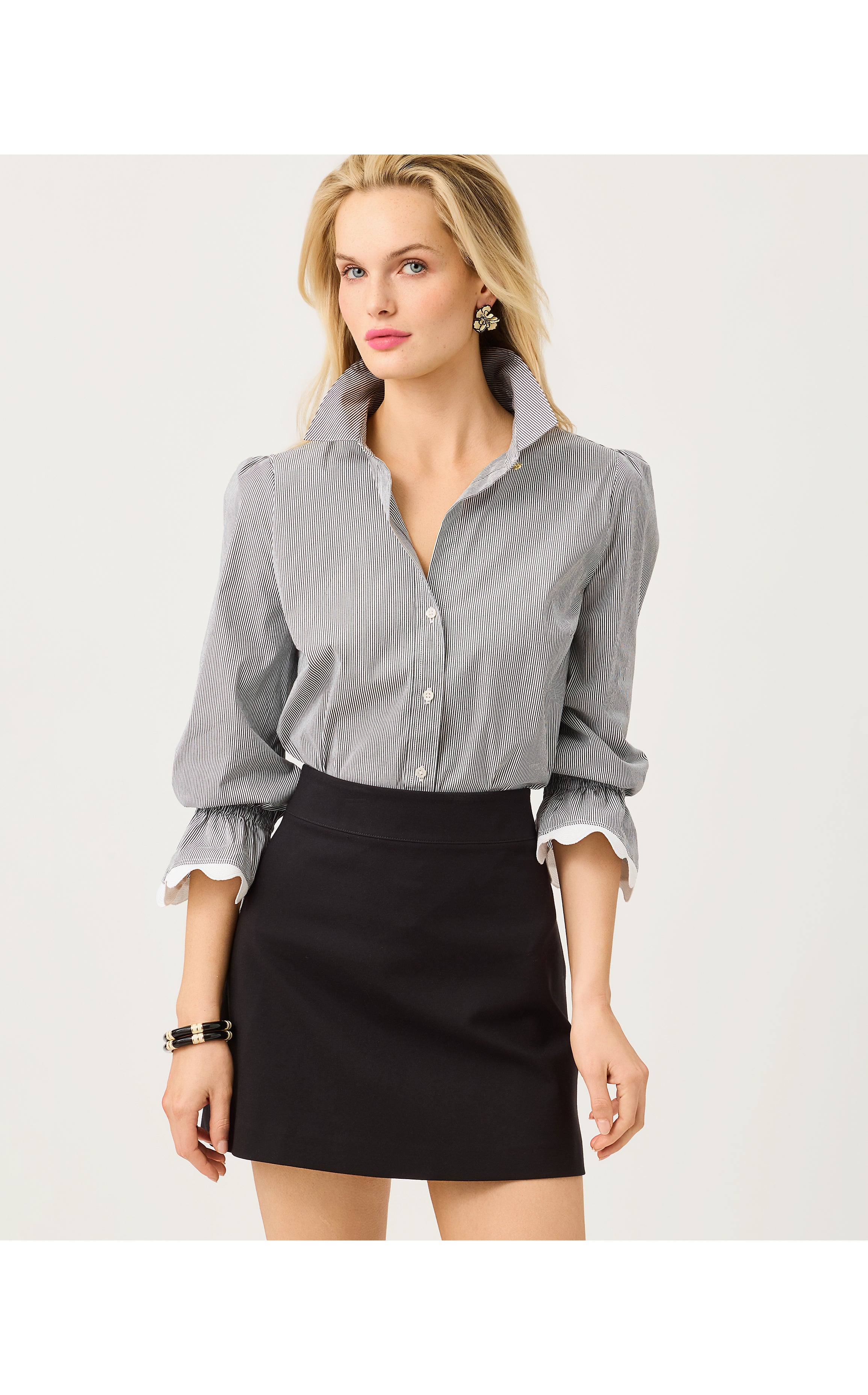 SARISSA MINI SKIRT IN NOIR