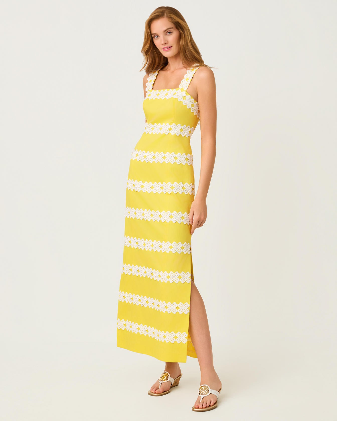 Davis Maxi Dressss Estelle Yellow