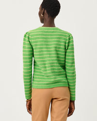 MAYSEN CARDIGAN CHATEAU GREEN