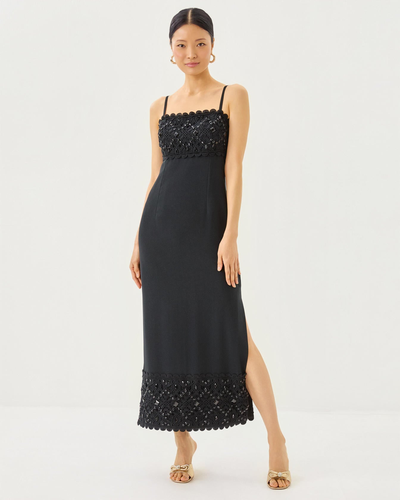 VENA BLACK MAXI DRESS