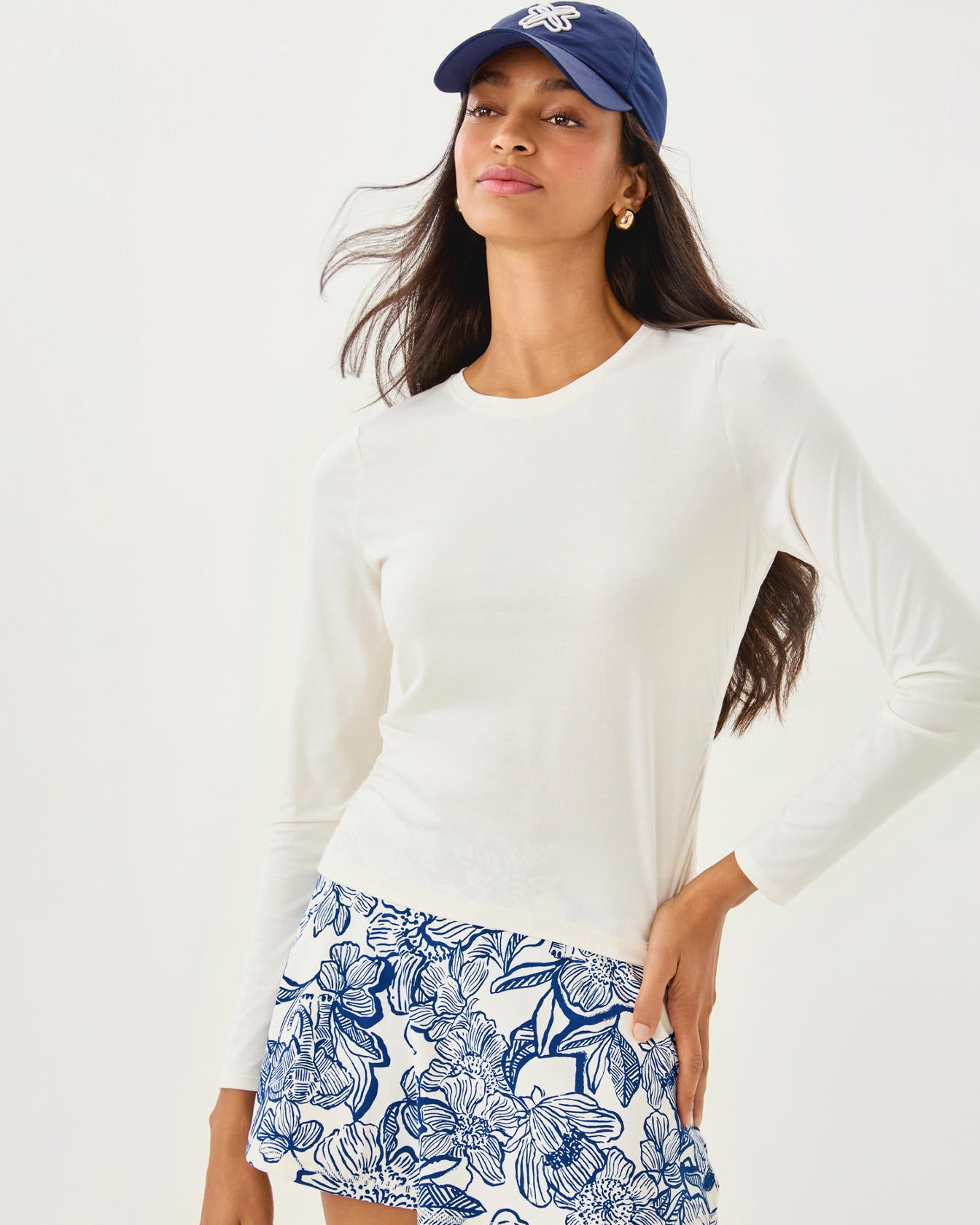 HESTON LONG SLEEVE TEE UP
