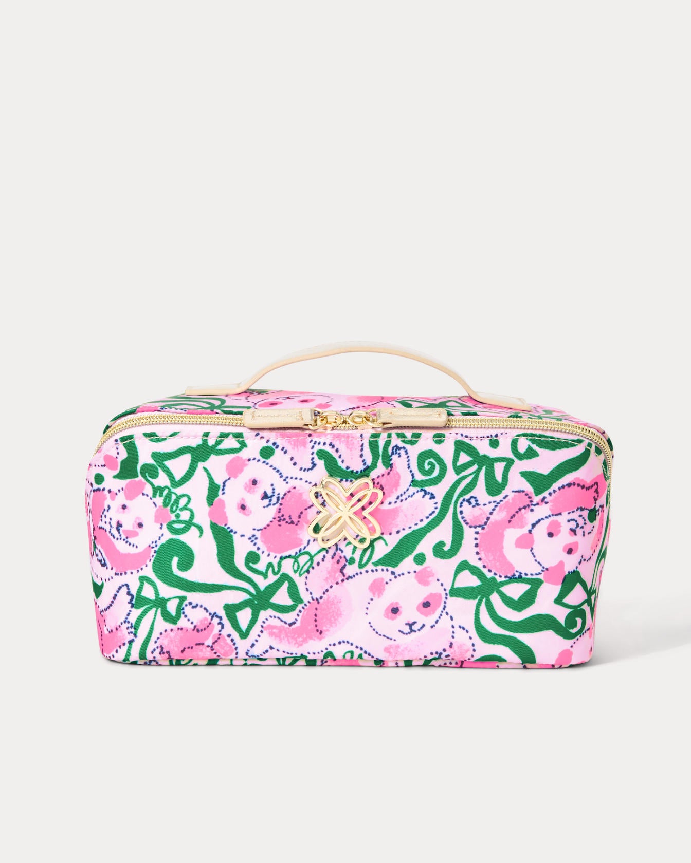 Josee Pouch Pink Quartz Panda N Bows