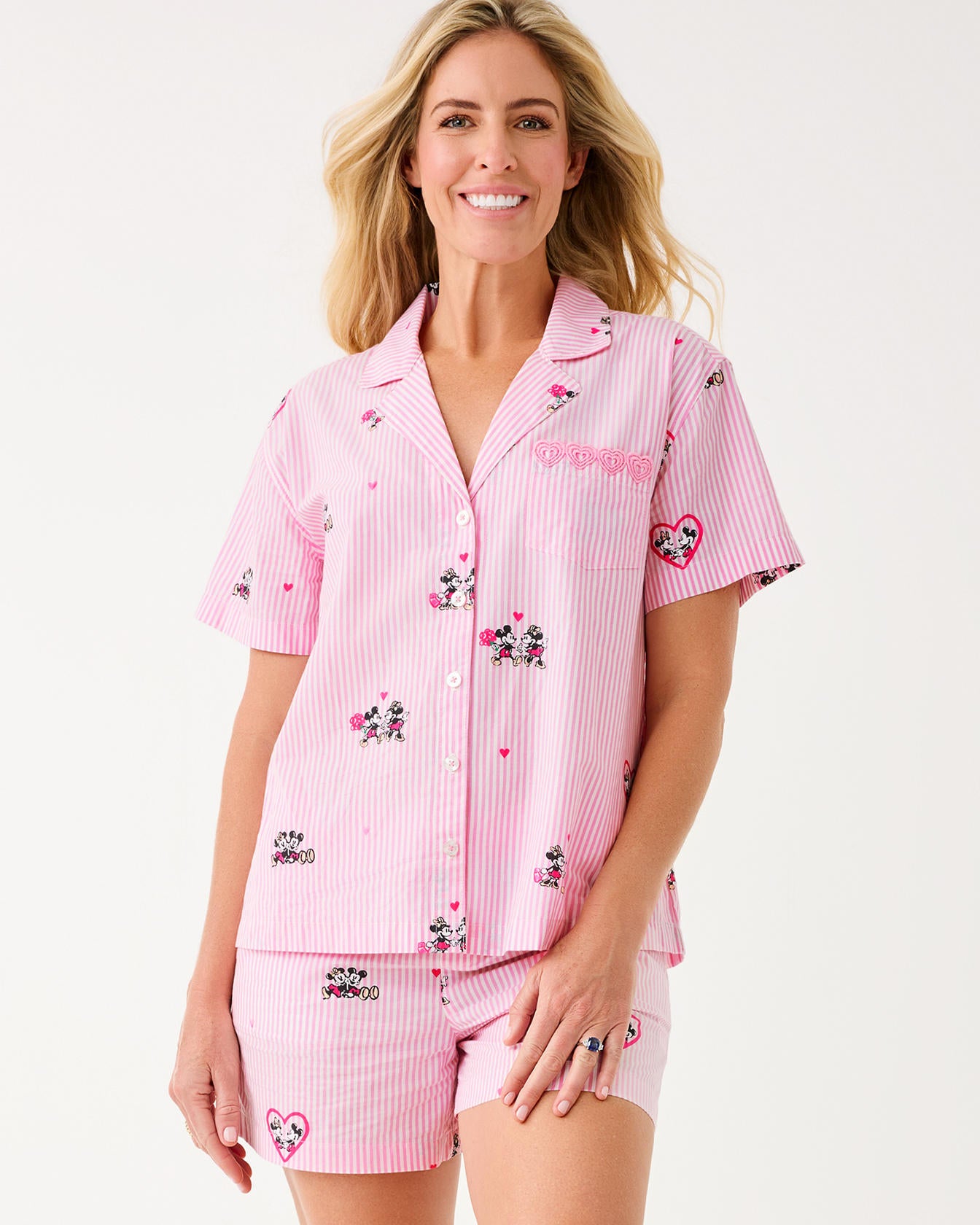MARI PJ BUTTON UP TOP DISNEY