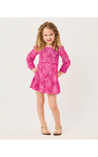MINI JILLY LONG SLEEVED DRESS IN THE CASBAH ALLOVER