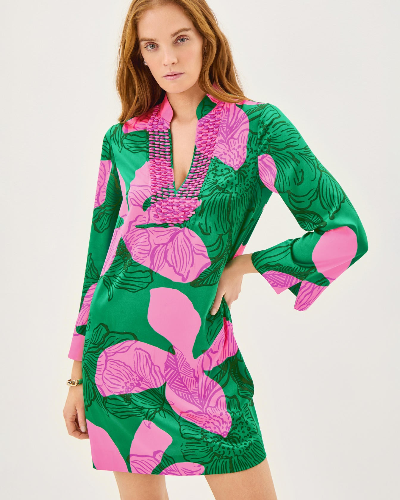 IRELLA CAFTAN DRESS
