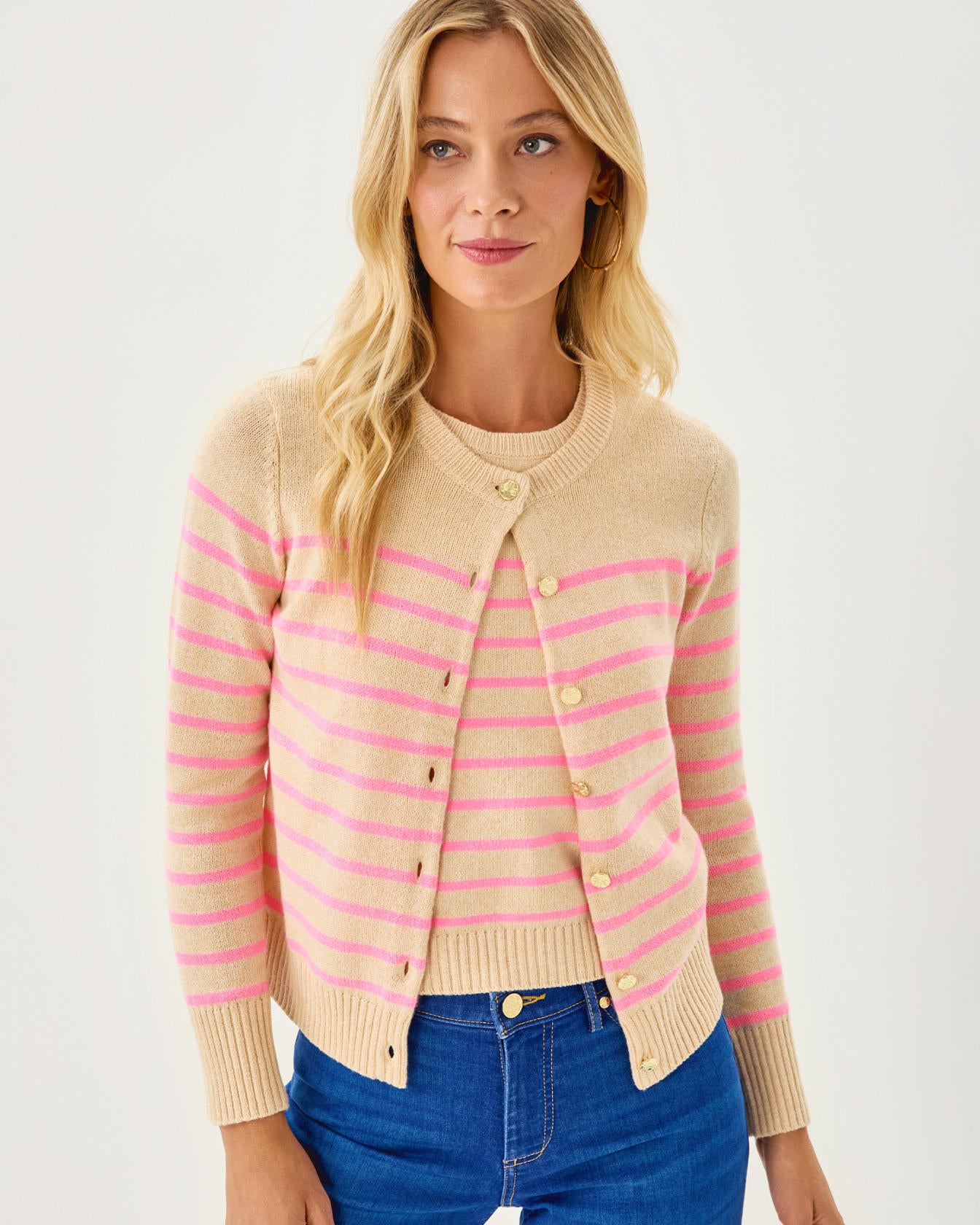 FAIRLEY STRIPE SWEATER SET