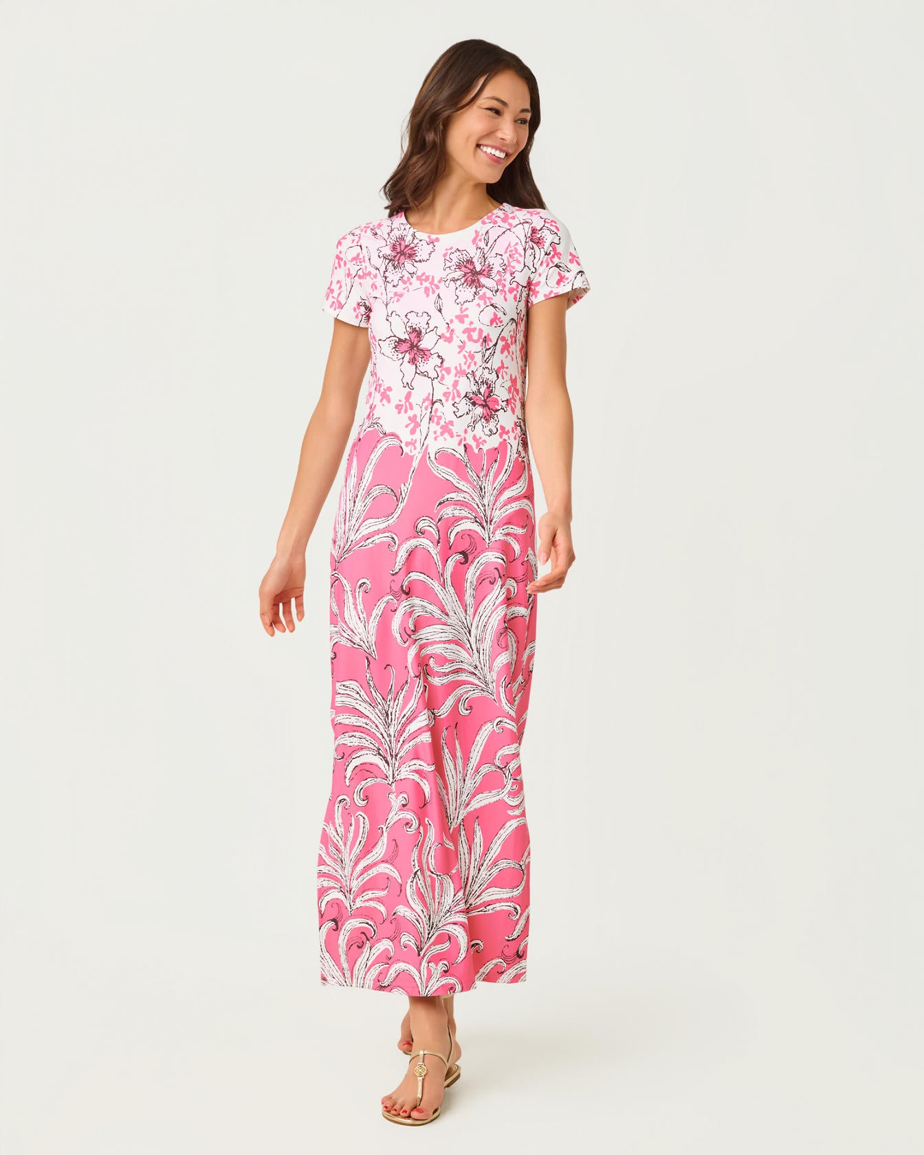 Kaden UPF 50+ Maxi Confetti Pink Bumbley Buzz Engineered Chillylilly