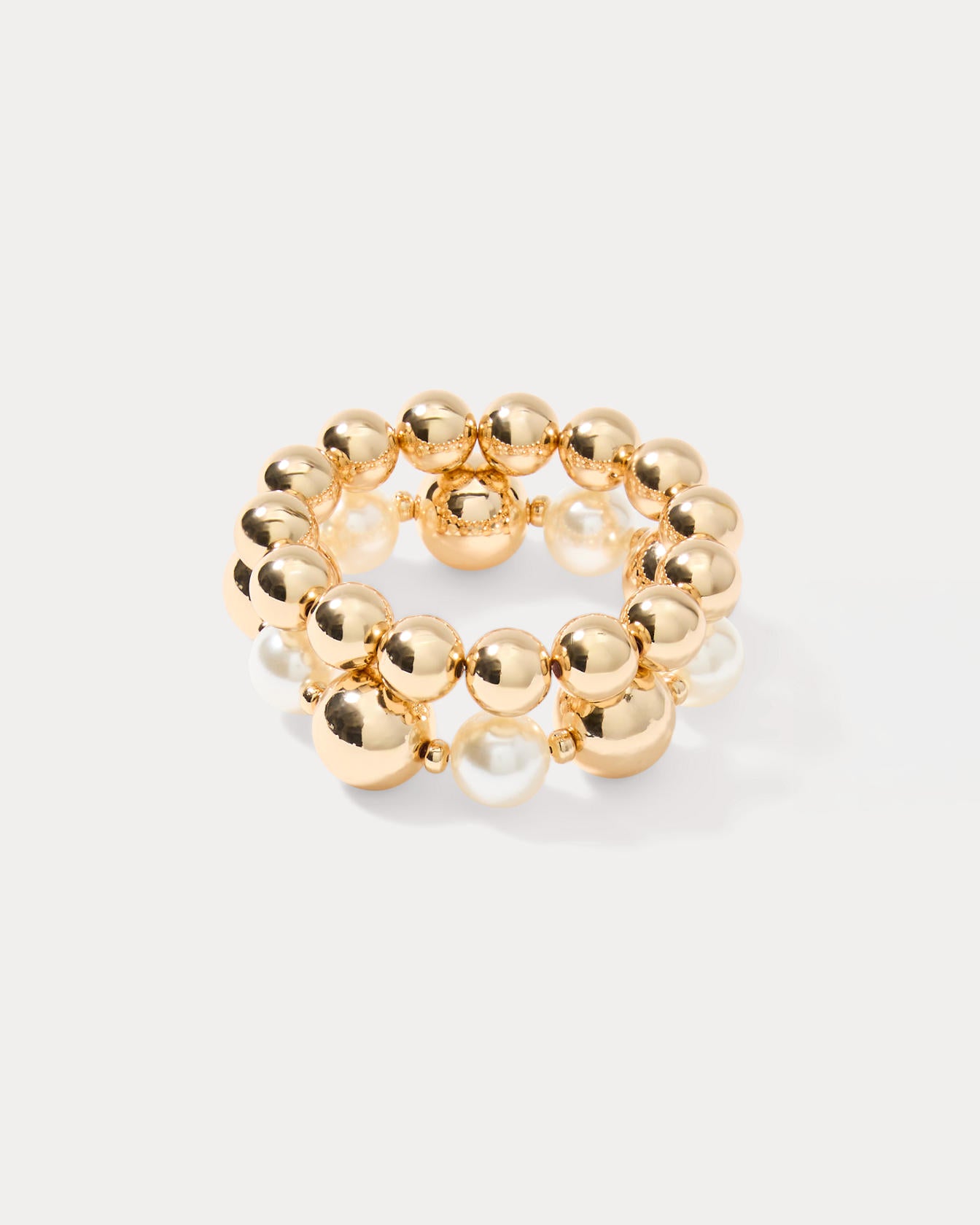 Moonlight Magic Stretch Braclet Gold Metallic