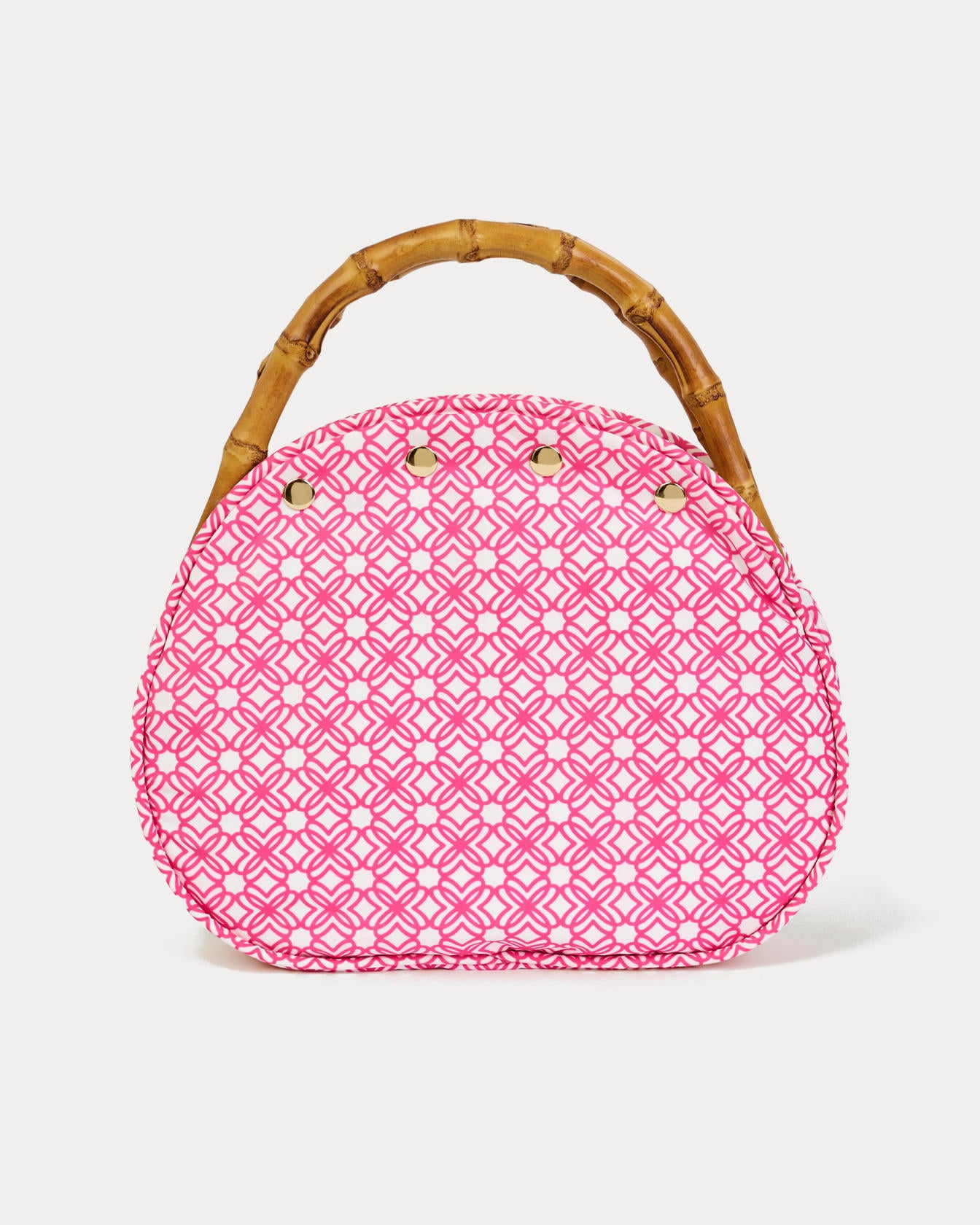Breakers Bamboo Bermuda Bag Passion Fruit Pink X Resort White Butterfly Pattern