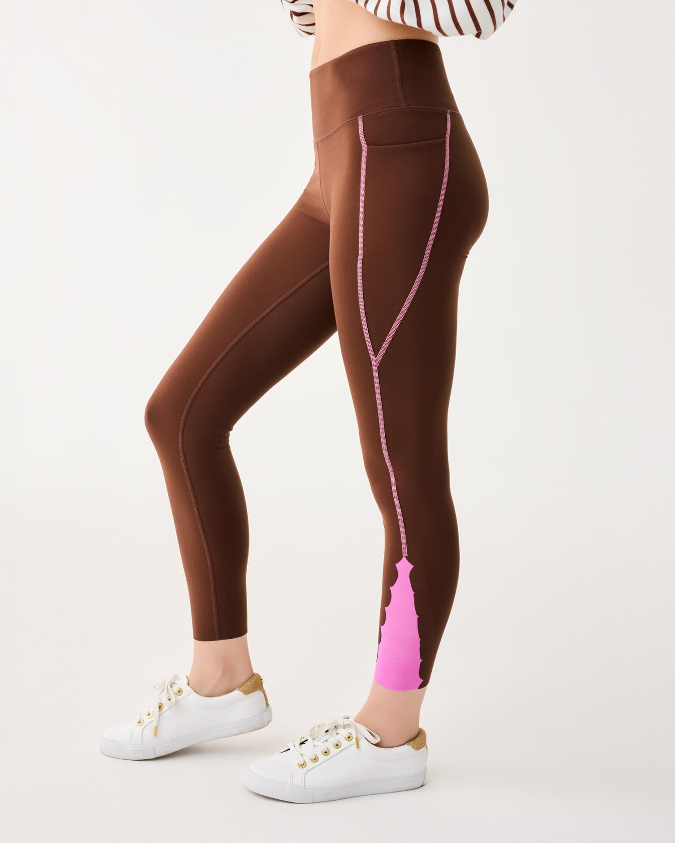 Weekender High Rise Legging  French Roast