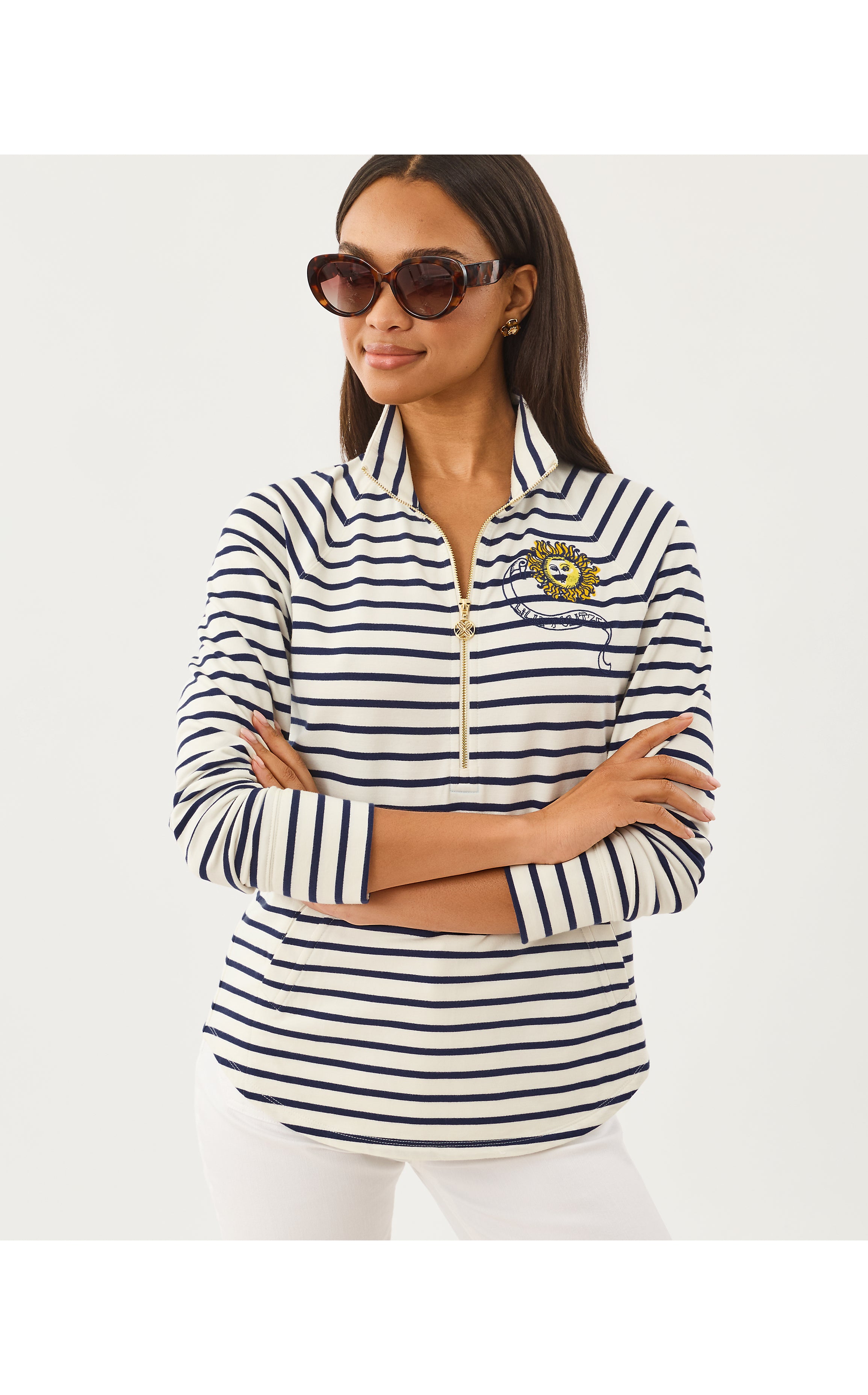 SKIPPER POPOVER IN SEASIDE TERRY