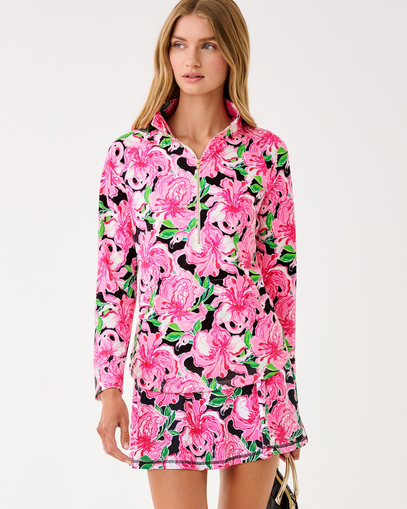 Aila Skort UPF 50+ Onyx Party All The Time Luxletic