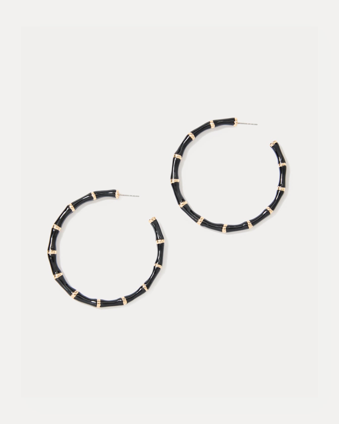 BAMBOO FOREST HOOP EARRIN