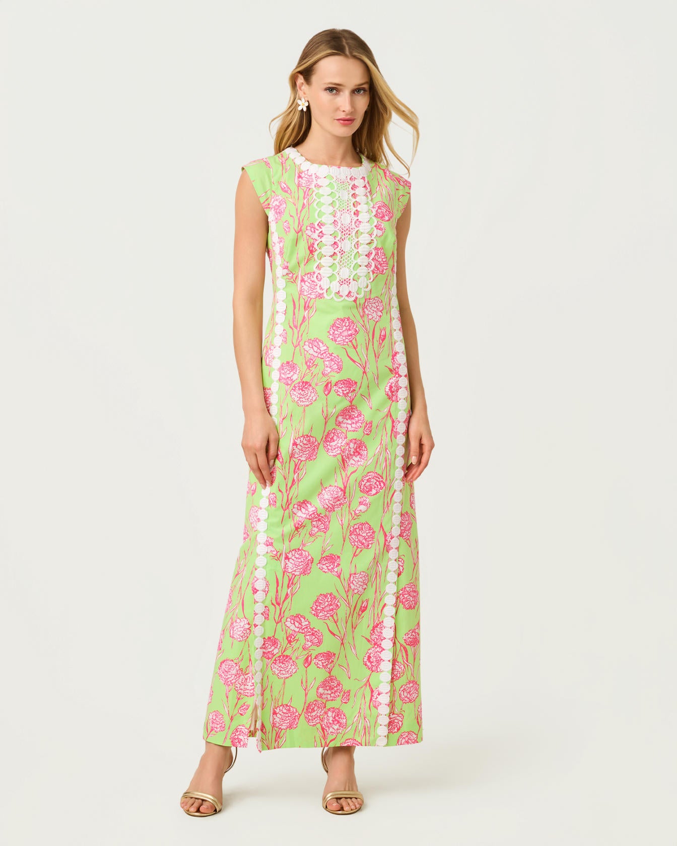 Rosalena Stretch Maxi Shift Pistachio Macaron Alina